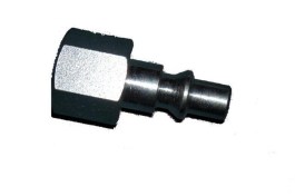 WALMEC 14 STEEL PLUG FEMALE 11141 WALMEC 1/4" ΑΡΣΕΝΙΚΟ ΒΥΣΜΑ ΤΑΧΥΣΥΝΔΕΣΜΟΥ ΜΕ ΠΑΣΟ ΘΗΛΥΚΟ 11141